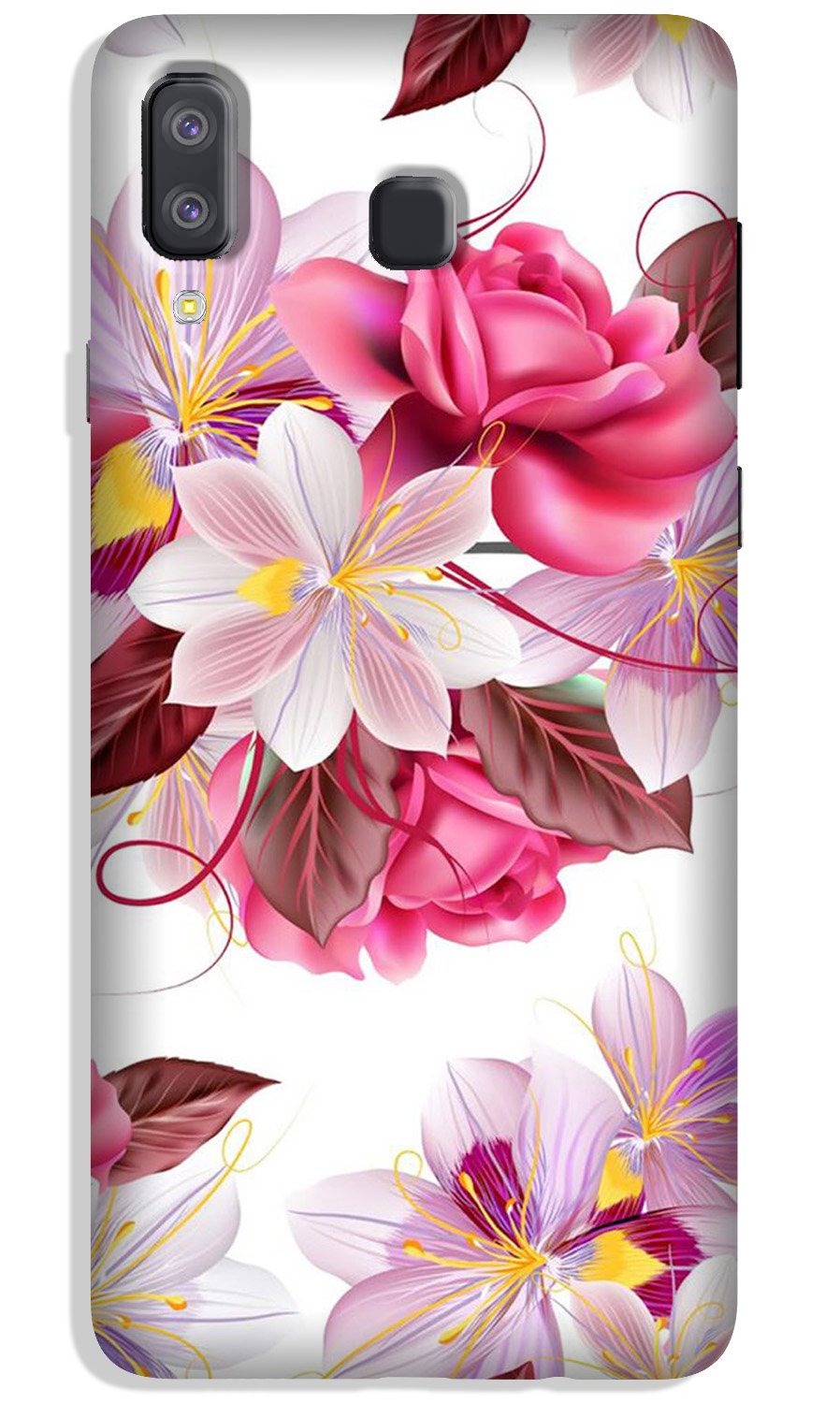 Beautiful flowers Case for Galaxy A8 Star