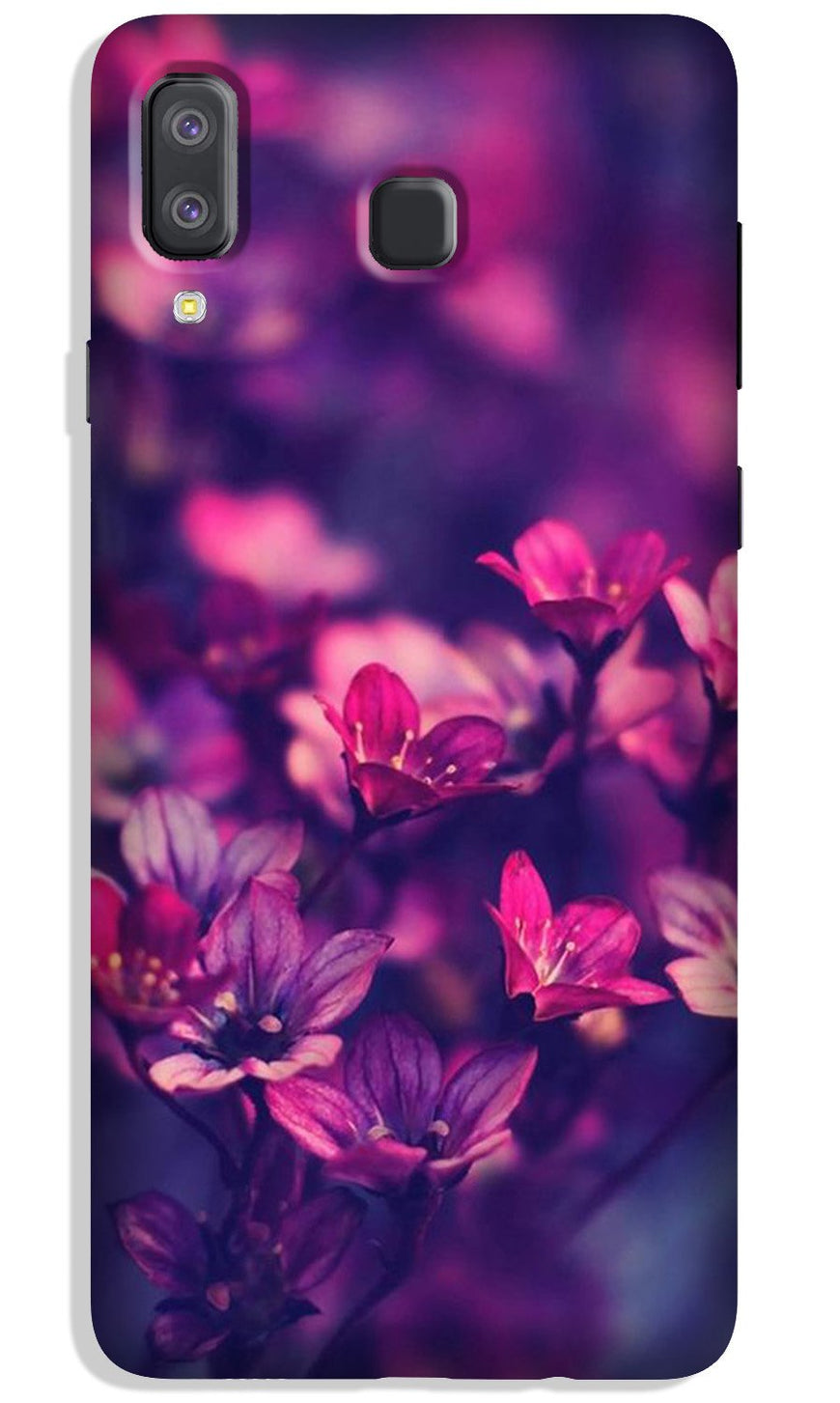 flowers Case for Galaxy A8 Star