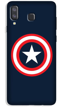 Captain America Case for Galaxy A8 Star