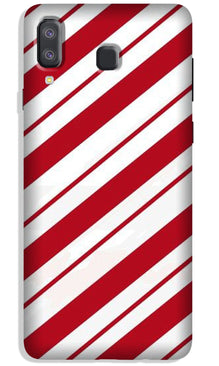 Red White Case for Galaxy A8 Star