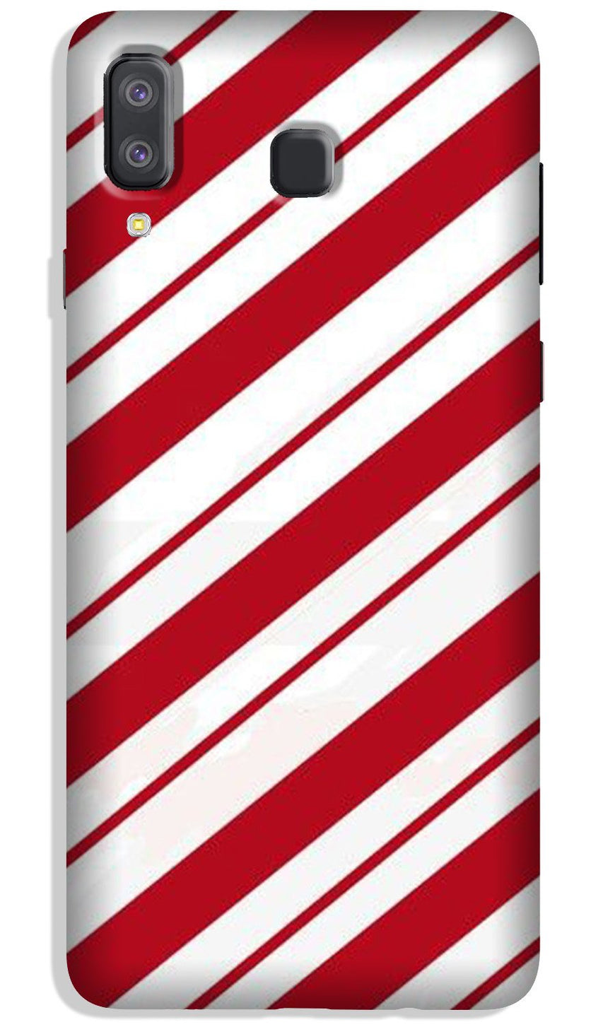 Red White Case for Galaxy A8 Star