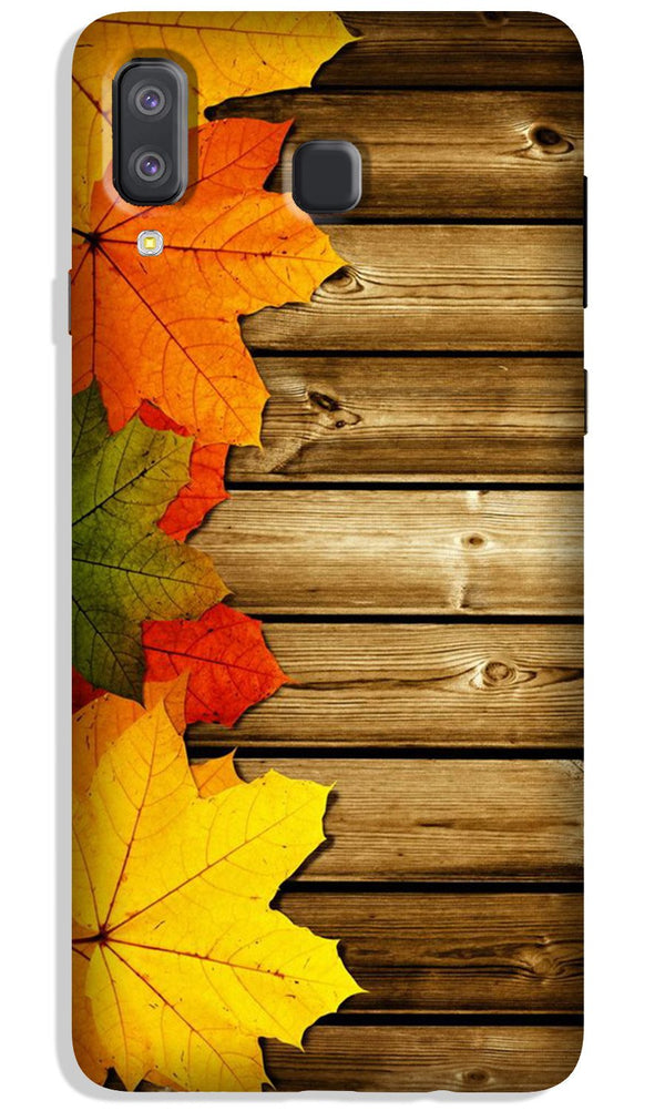 Wooden look3 Case for Galaxy A8 Star