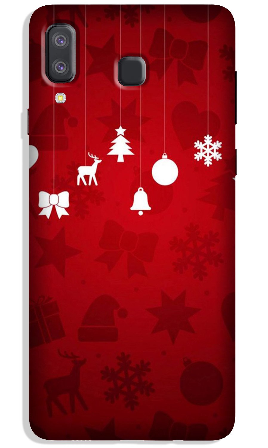 Christmas Case for Galaxy A8 Star