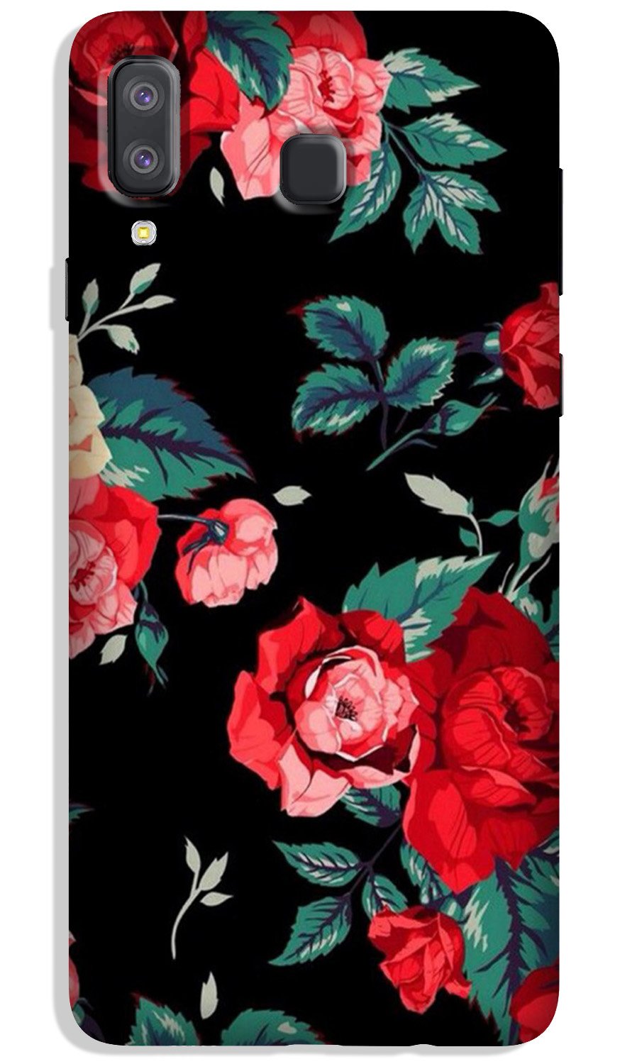 Red Rose2 Case for Galaxy A8 Star