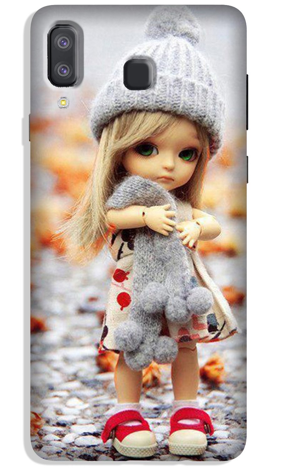 Cute Doll Case for Galaxy A8 Star