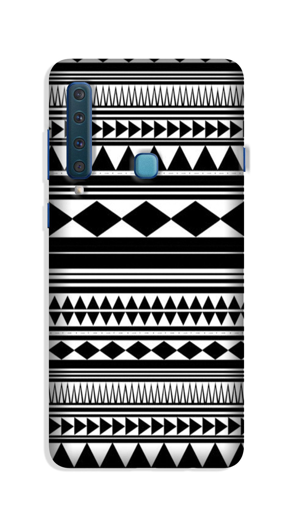 Black white Pattern Case for Galaxy A9 (2018)