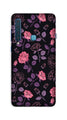 Rose Black Background Case for Galaxy A9 (2018)