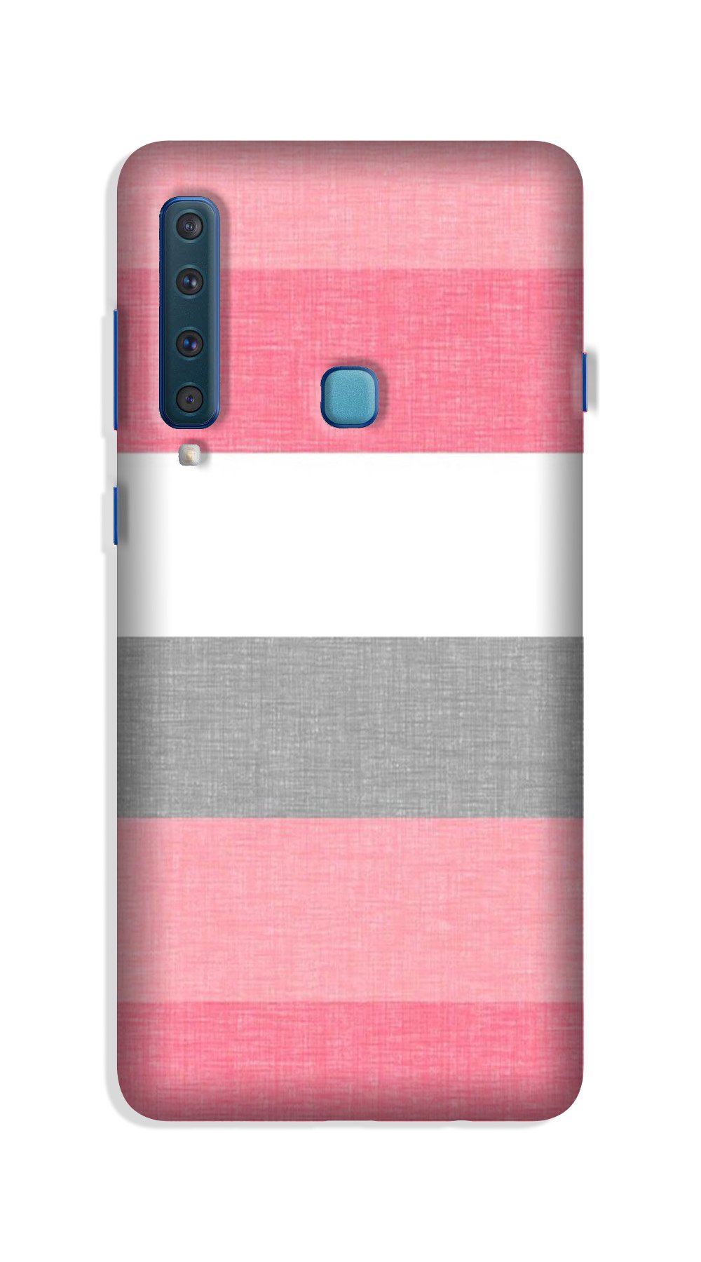 Pink white pattern Case for Galaxy A9 (2018)
