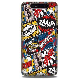 Boom Mobile Back Case for Samsung Galaxy A80(Design - 302)