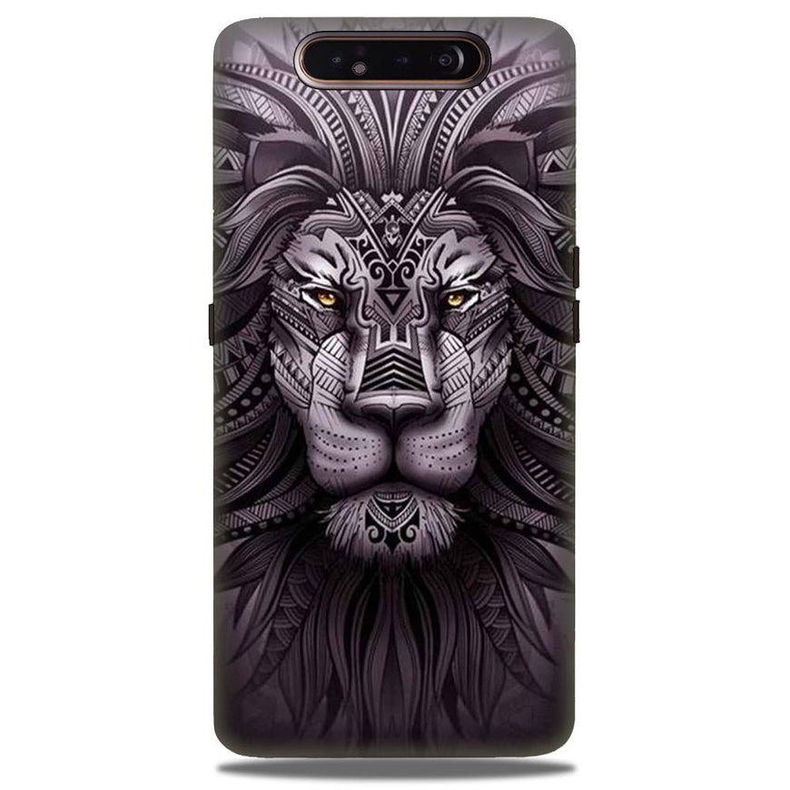 Lion Mobile Back Case for Samsung Galaxy A90  (Design - 315)
