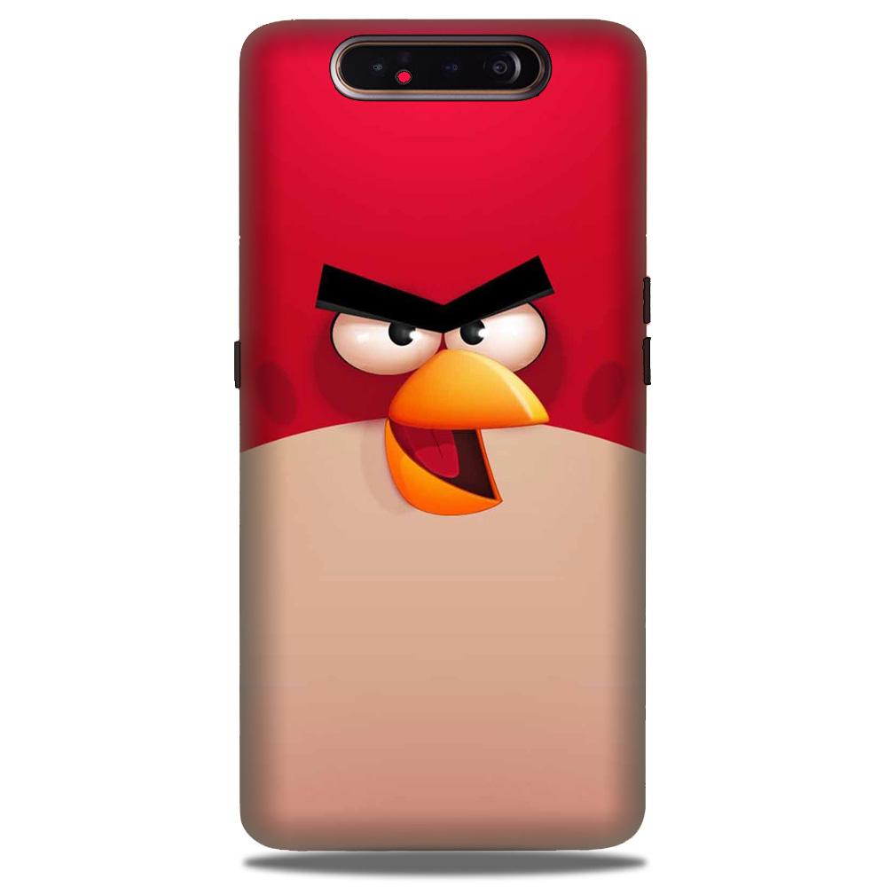 Angry Bird Red Mobile Back Case for Samsung Galaxy A80  (Design - 325)