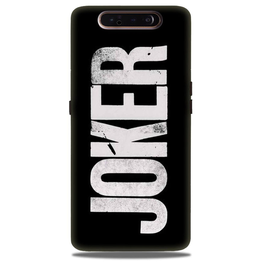 Joker Mobile Back Case for Samsung Galaxy A90  (Design - 327)