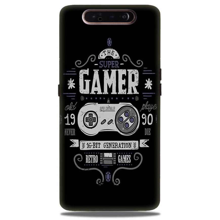 Gamer Mobile Back Case for Samsung Galaxy A80  (Design - 330)