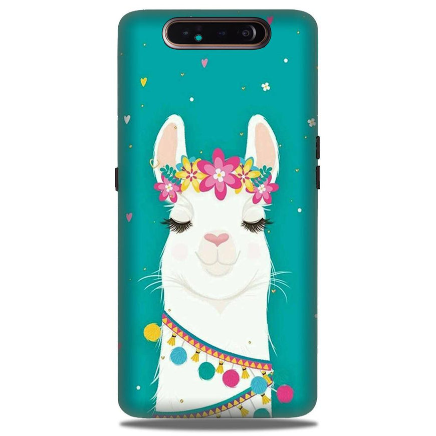 Camel Mobile Back Case for Samsung Galaxy A80  (Design - 331)