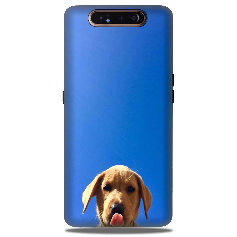 Dog Mobile Back Case for Samsung Galaxy A80  (Design - 332)