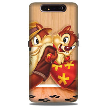 Chip n Dale Mobile Back Case for Samsung Galaxy A80  (Design - 335)