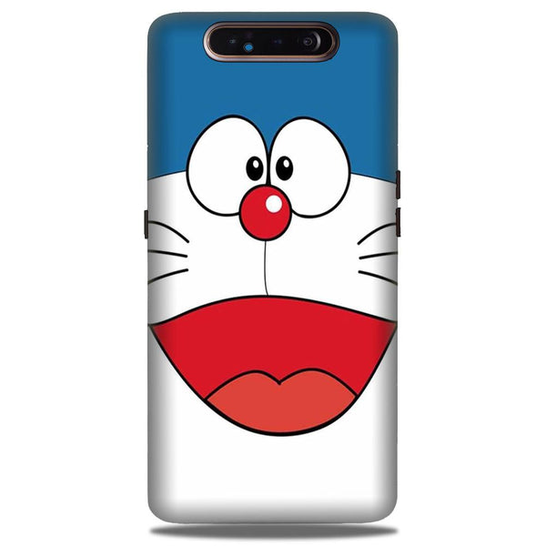 Doremon Mobile Back Case for Samsung Galaxy A80  (Design - 340)