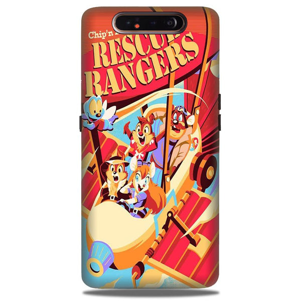 Rescue Rangers Mobile Back Case for Samsung Galaxy A80  (Design - 341)