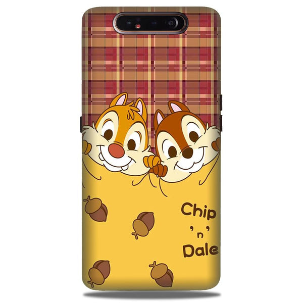 Chip n Dale Mobile Back Case for Samsung Galaxy A80  (Design - 342)