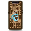 Love Coffee Mobile Back Case for Samsung Galaxy A90  (Design - 351)