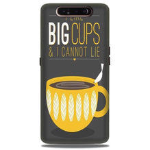 Big Cups Coffee Mobile Back Case for Samsung Galaxy A90  (Design - 352)
