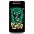 Owl Mobile Back Case for Samsung Galaxy A80  (Design - 358)