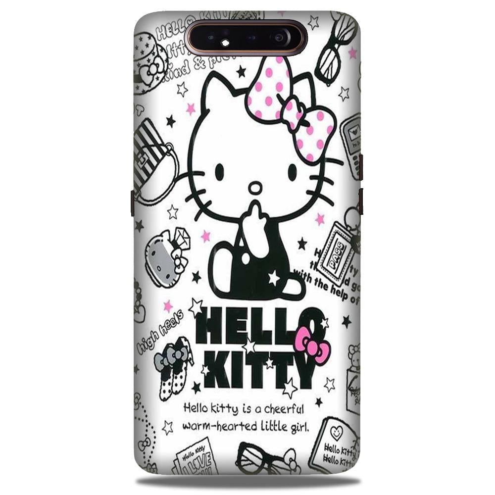 Hello Kitty Mobile Back Case for Samsung Galaxy A90  (Design - 361)