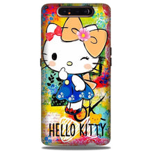 Hello Kitty Mobile Back Case for Samsung Galaxy A90  (Design - 362)