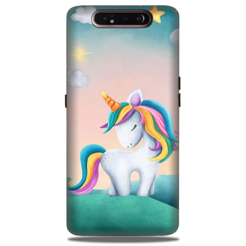Unicorn Mobile Back Case for Samsung Galaxy A90  (Design - 366)