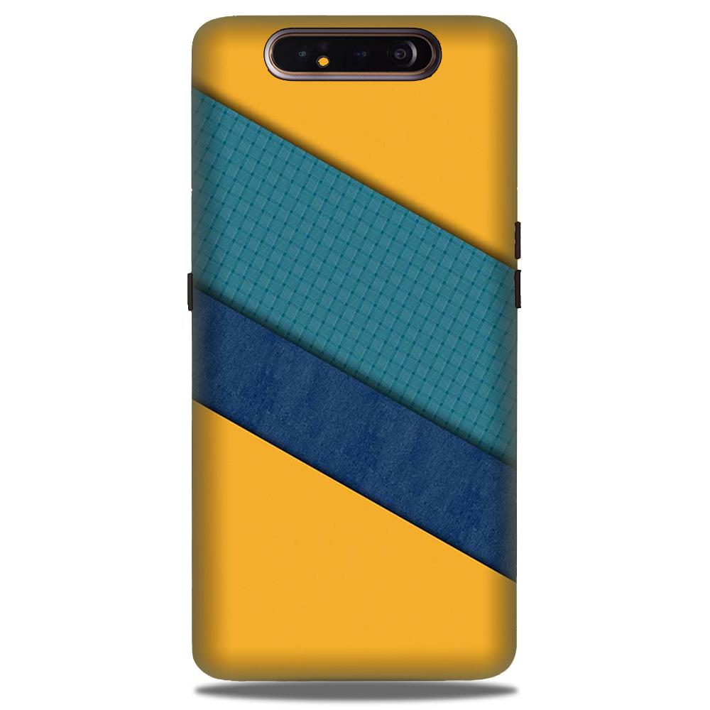 Diagonal Pattern Mobile Back Case for Samsung Galaxy A90  (Design - 370)
