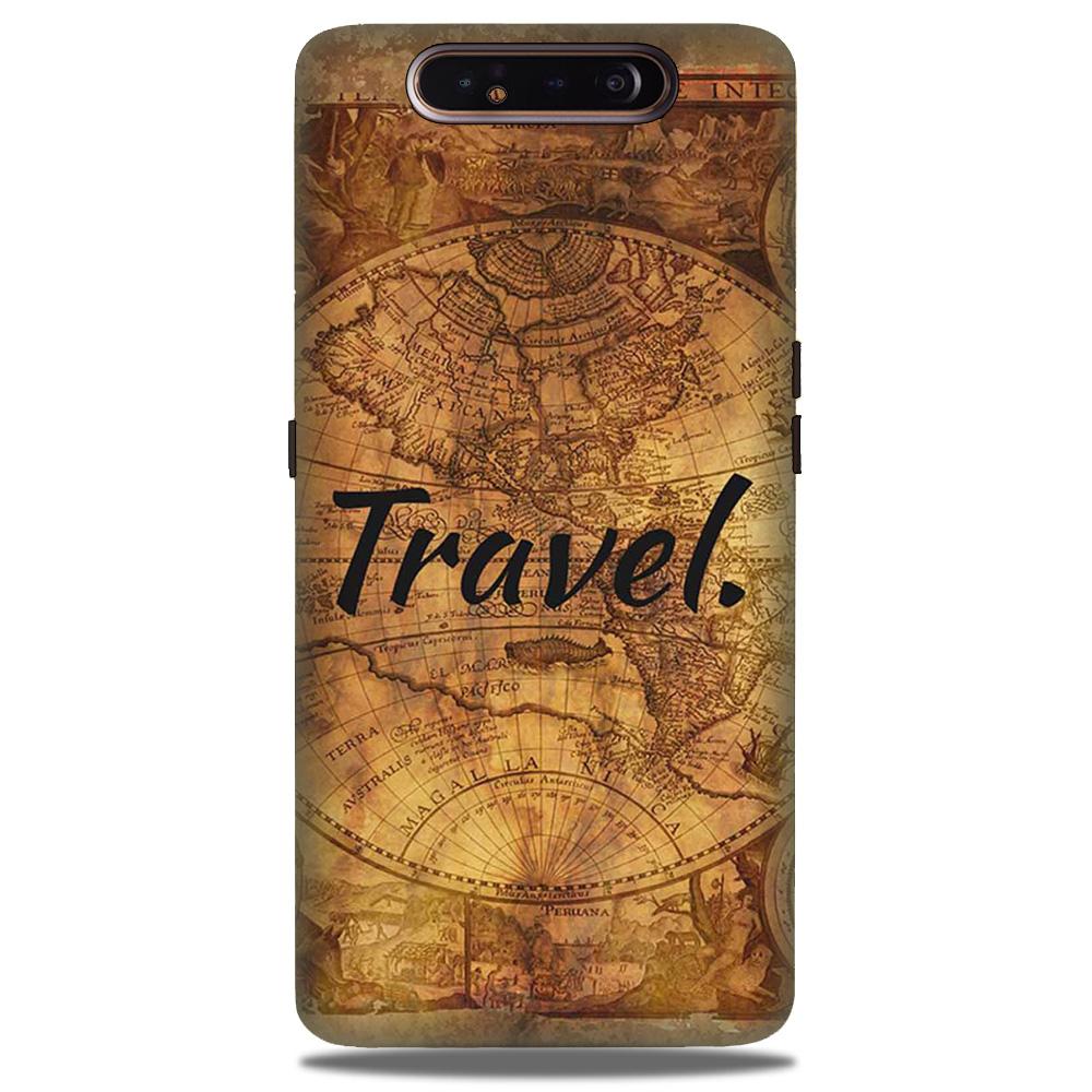 Travel Mobile Back Case for Samsung Galaxy A90  (Design - 375)