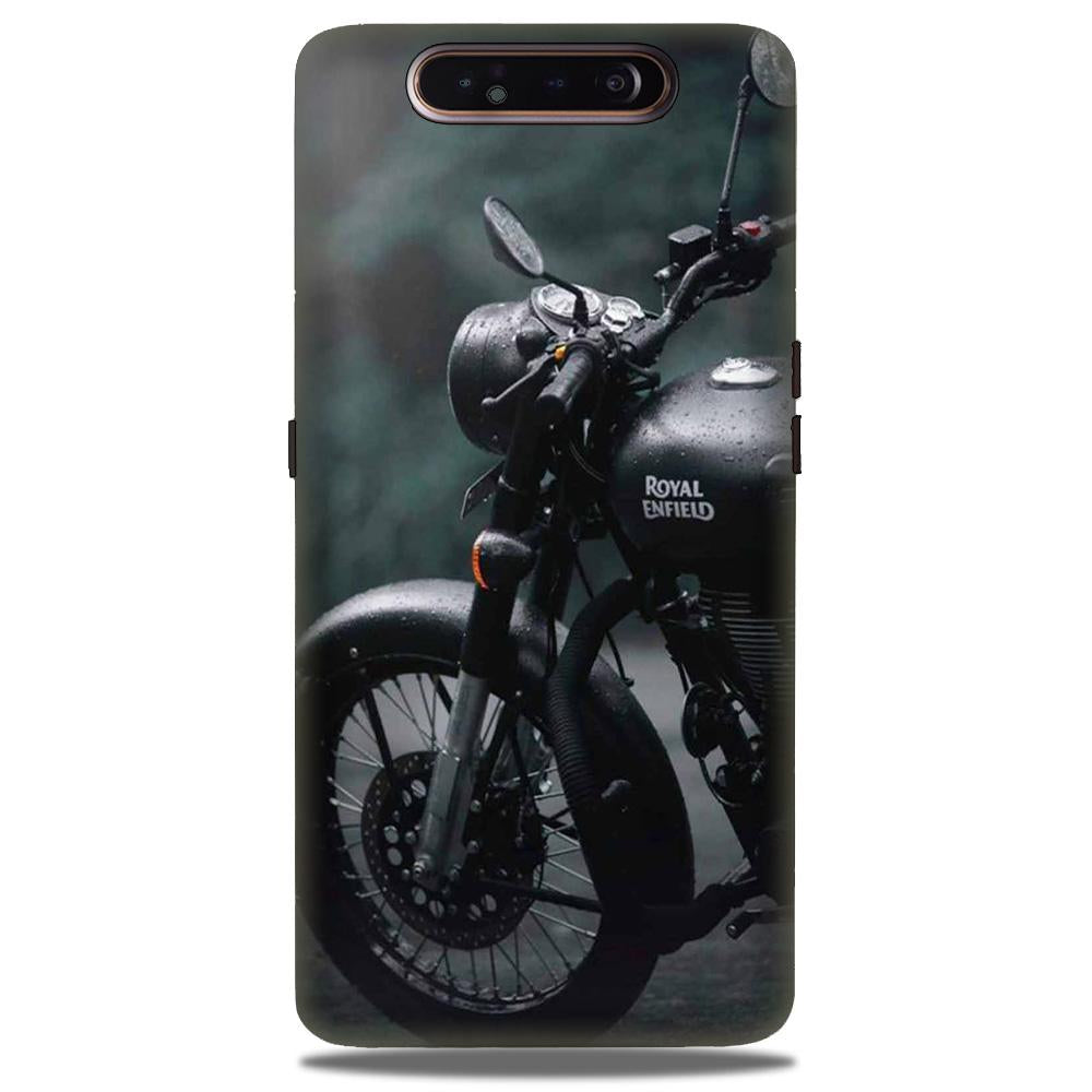 Royal Enfield Mobile Back Case for Samsung Galaxy A90  (Design - 380)