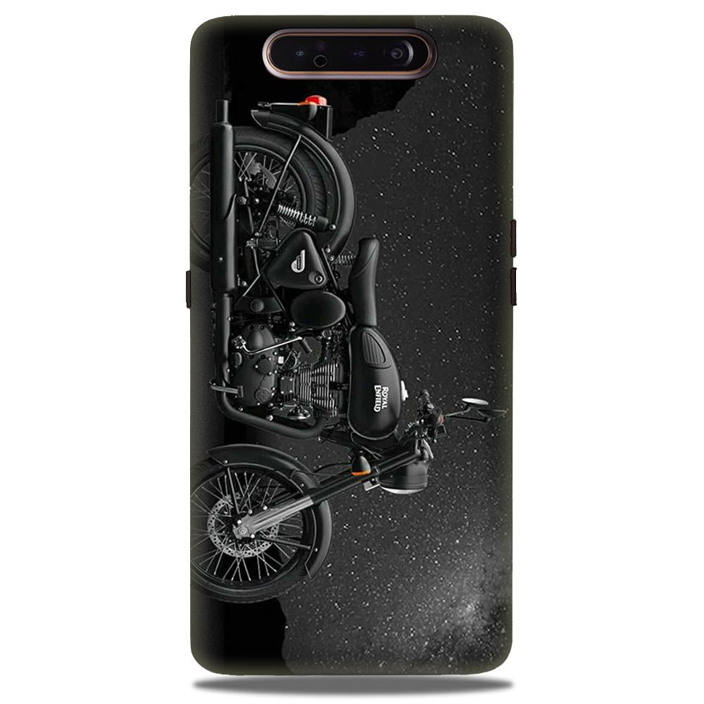 Royal Enfield Mobile Back Case for Samsung Galaxy A90  (Design - 381)