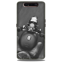 Royal Enfield Mobile Back Case for Samsung Galaxy A90  (Design - 382)