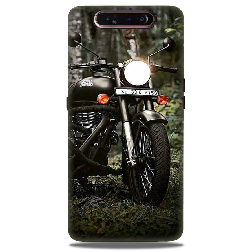 Royal Enfield Mobile Back Case for Samsung Galaxy A90  (Design - 384)