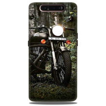 Royal Enfield Mobile Back Case for Samsung Galaxy A80  (Design - 384)