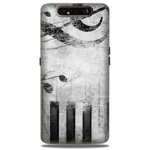 Music Mobile Back Case for Samsung Galaxy A80  (Design - 394)