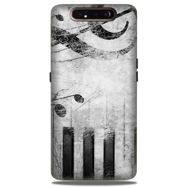 Music Mobile Back Case for Samsung Galaxy A80  (Design - 394)