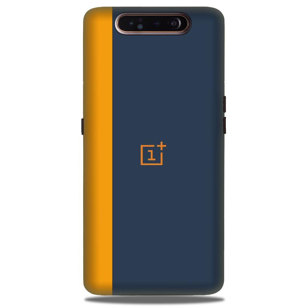 Oneplus Logo Mobile Back Case for Samsung Galaxy A80  (Design - 395)