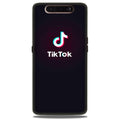 Tiktok Mobile Back Case for Samsung Galaxy A80  (Design - 396)