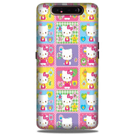 Kitty Mobile Back Case for Samsung Galaxy A90  (Design - 400)