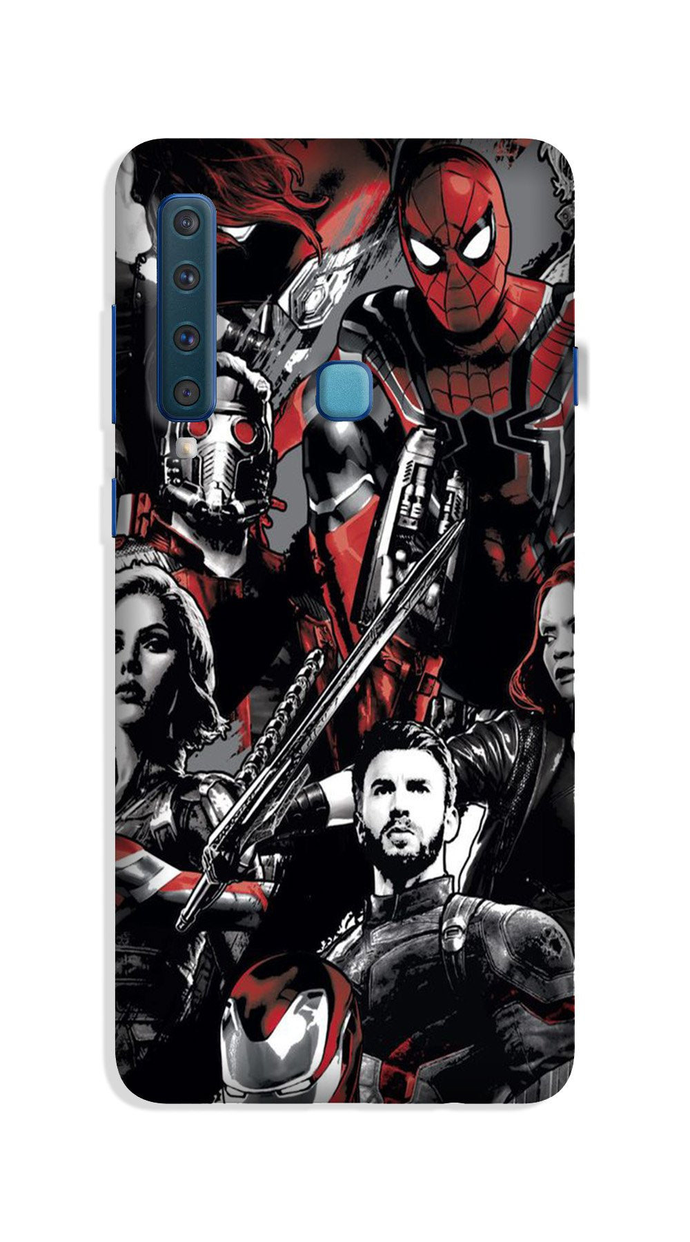 Avengers Case for Galaxy A9 (2018) (Design - 190)