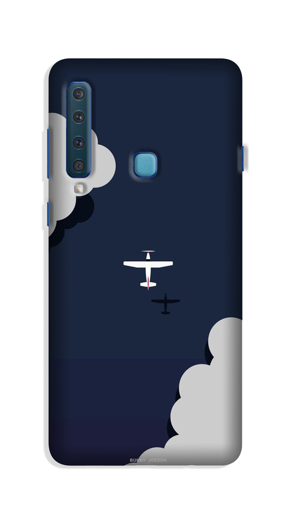Clouds Plane Case for Galaxy A9 (2018) (Design - 196)