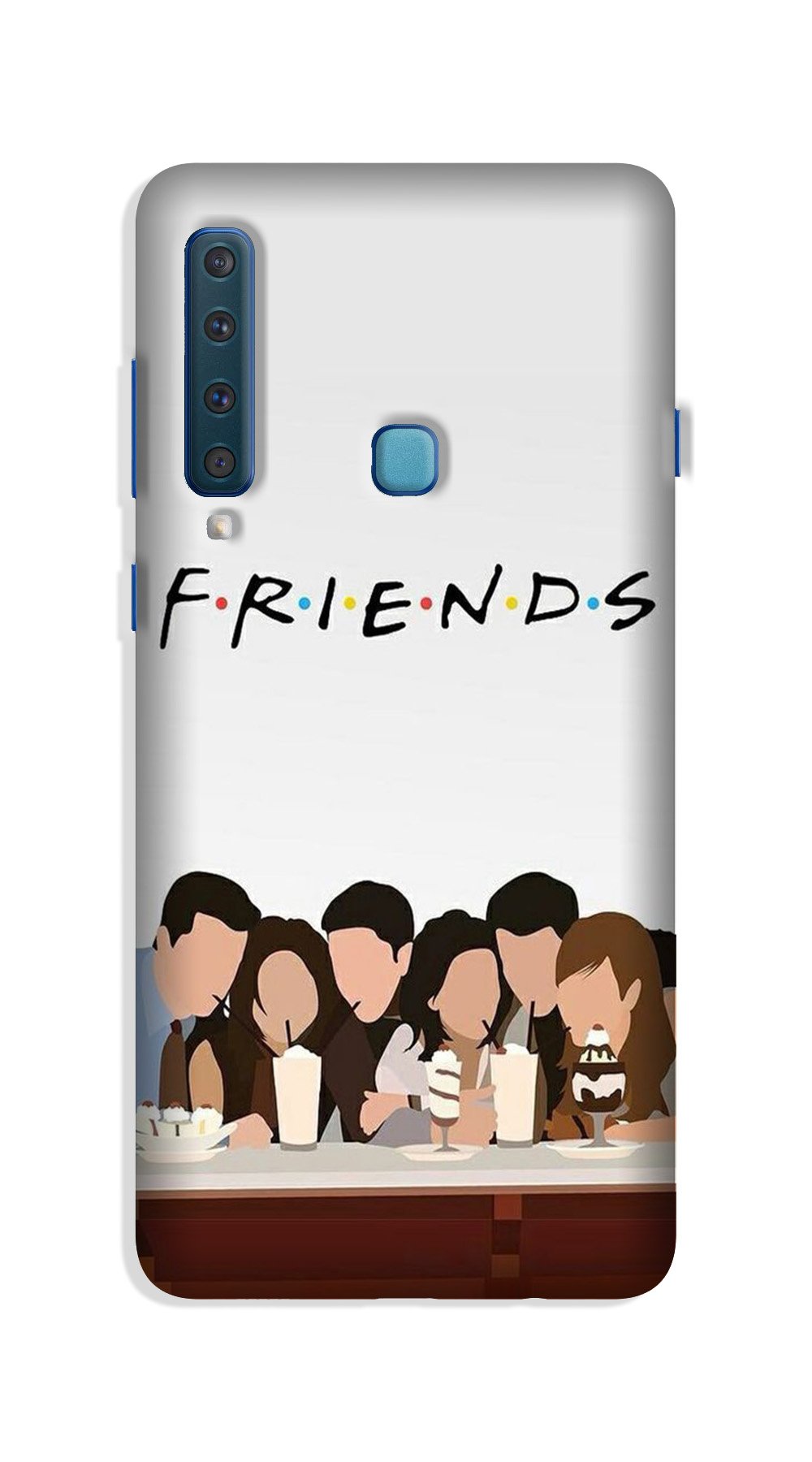 Friends Case for Galaxy A9 (2018) (Design - 200)