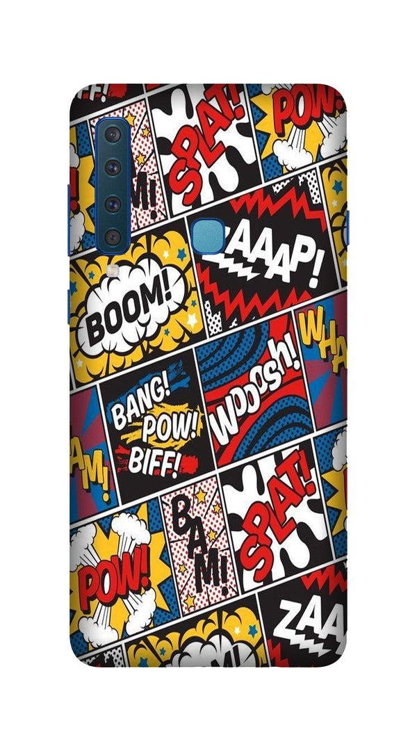 Boom Mobile Back Case for Galaxy A9 2018   (Design - 302)