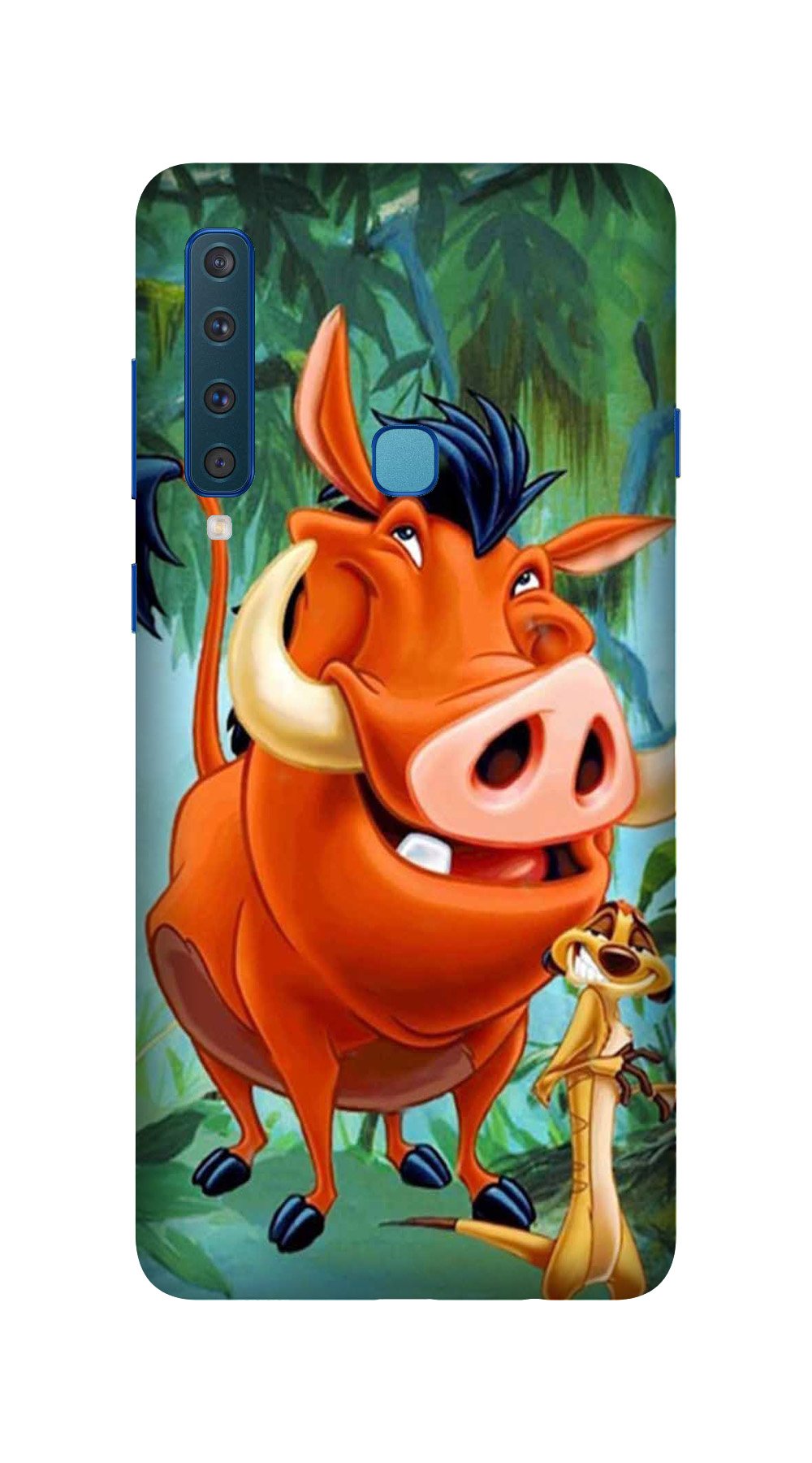 Timon and Pumbaa Mobile Back Case for Galaxy A9 2018 (Design - 305)