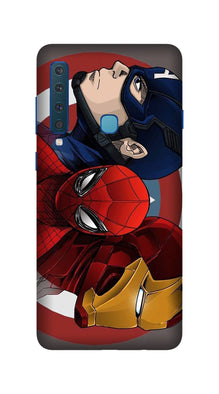 Superhero Mobile Back Case for Galaxy A9 2018   (Design - 311)