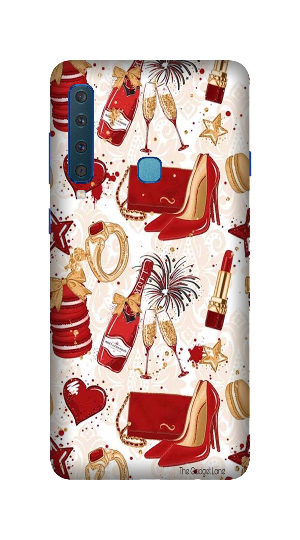 Girlish Mobile Back Case for Galaxy A9 2018   (Design - 312)