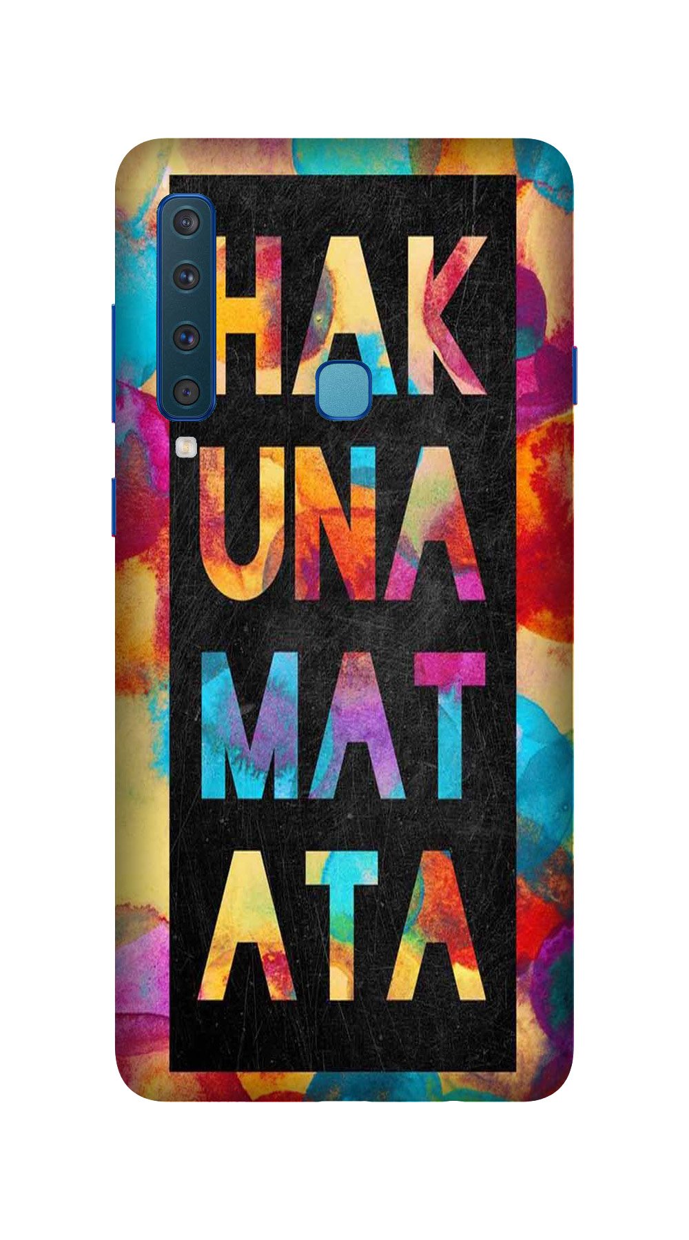 Hakuna Matata Mobile Back Case for Galaxy A9 2018 (Design - 323)