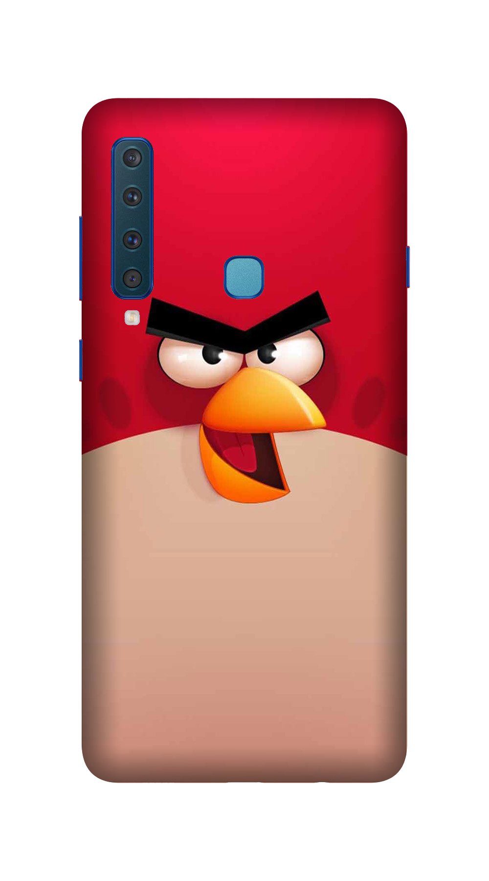 Angry Bird Red Mobile Back Case for Galaxy A9 2018   (Design - 325)